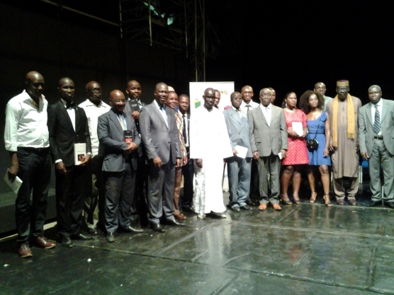 AHM-with-others-laureates-of-young-writer-contest-JMF2014-and-Culture-Ministres-from-Senegal-and-Cote-d-Ivoire